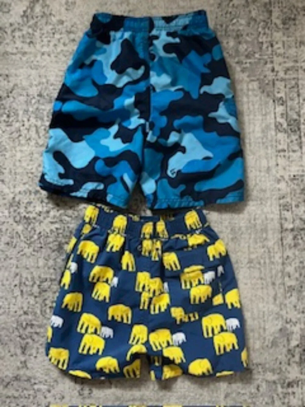 🧡3/15 Swim Trunks Bundle x 2 Tom & Teddy + Kanu Surf Boys 5-6